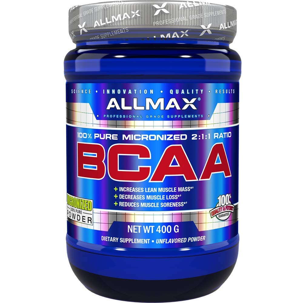 BCAA ALLMAX 2:1:1 Pure: O Protocolo de Blindagem Muscular e Recuperação de Elite – 400g (Puro)