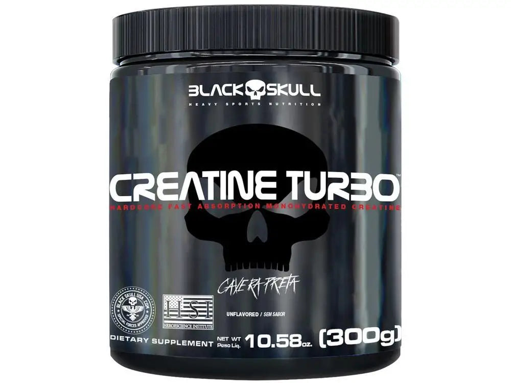 Creatine Black Skull Turbo Powder 300g without Flavor