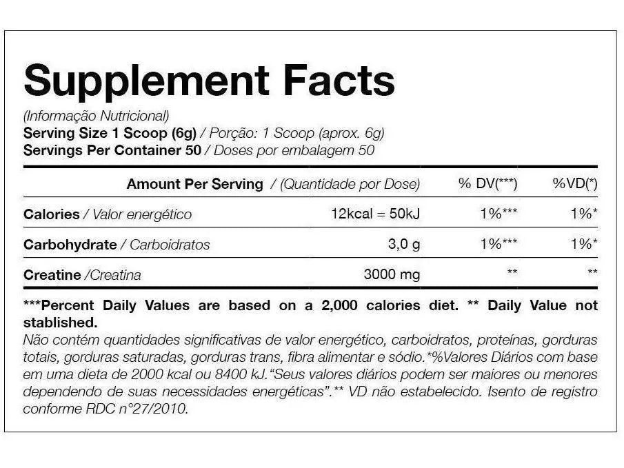 Creatine Black Skull Turbo Powder 300g without Flavor