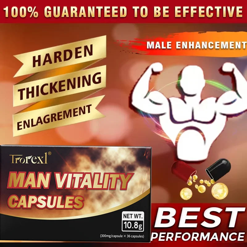 Ginseng + Epimedium: Cápsulas de Energia e Resistência Masculina para Homens que Querem Mais Desempenho nos Treinos — Fórmula Natural Sem OGM